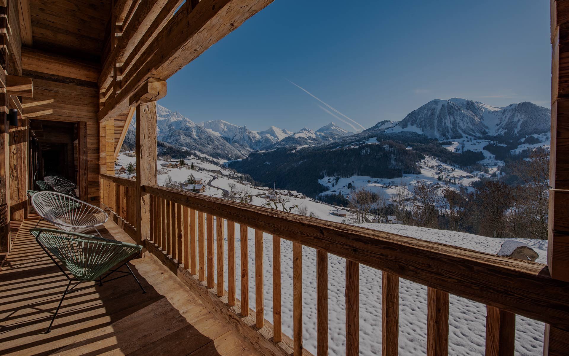 Le Lodge les Murailles, chalet de luxe à louer à Manigod, proche La Clusaz